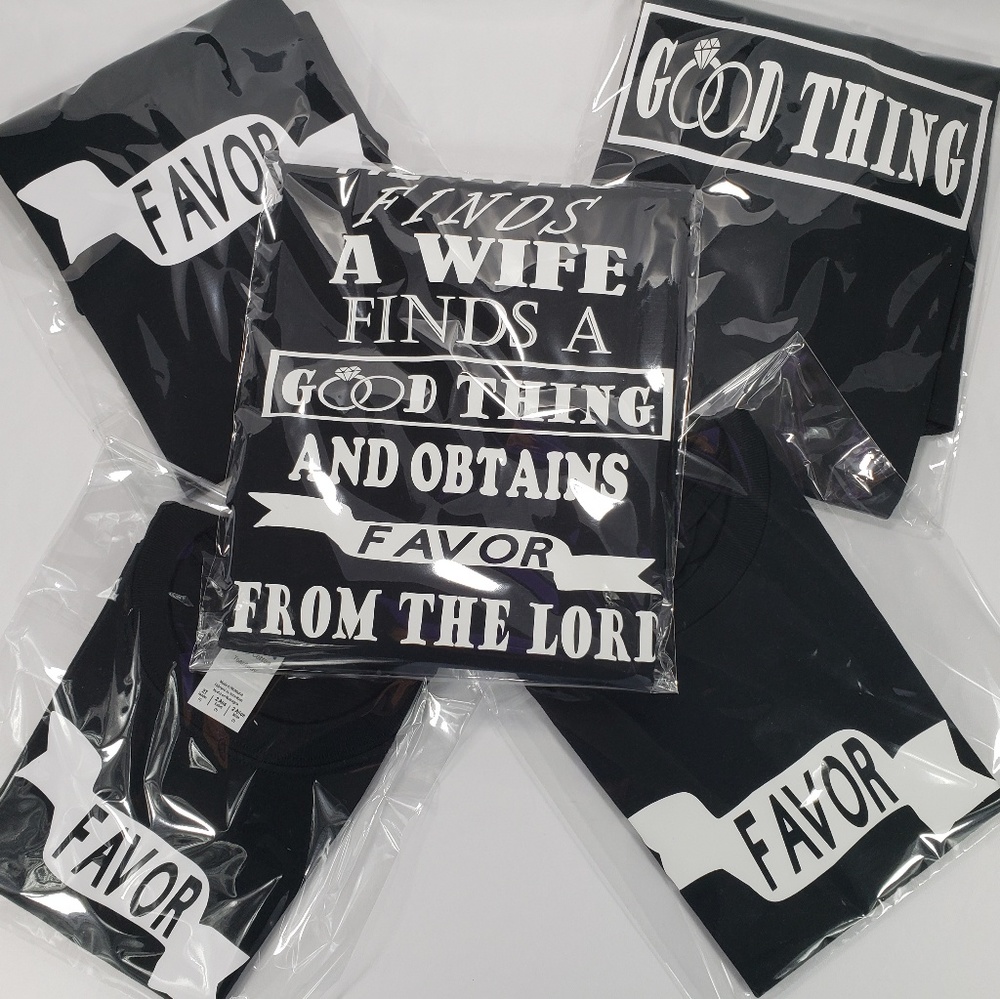 He that Finds A Wife * Good Thing Couples Shirts